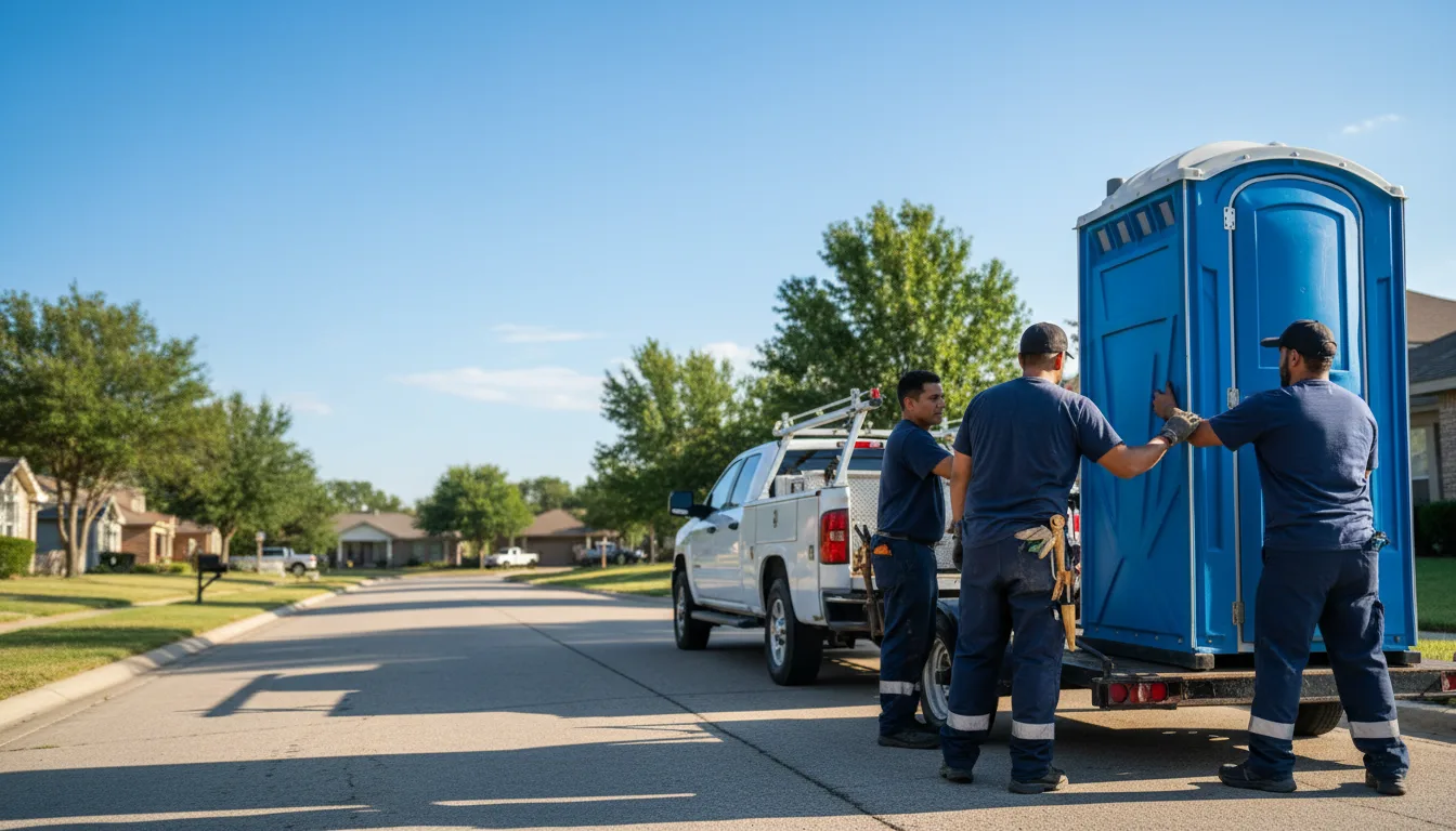 Portable Toilet Rental in Longville, LA near me